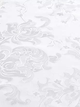 CHRISTIAN FISCHBACHER | Jacquard-Kissenbezug MINERVA 70x90cm Weiss | 